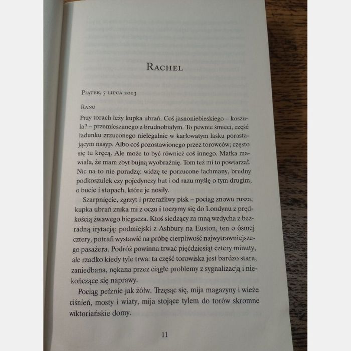 Dziewczyna z pociągu. Paula Hawkins