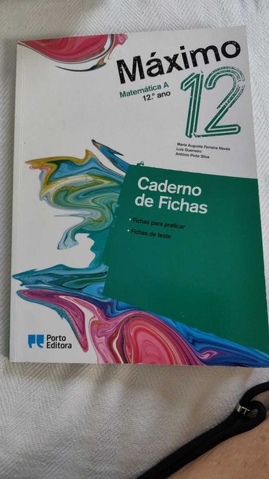 Cadernos de Fichas Matemática - Máximo 10, 11 e 12