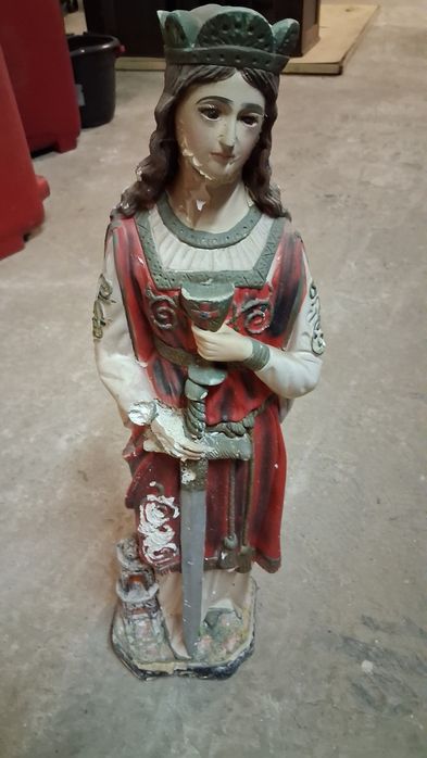 Estatueta Santa Bárbara