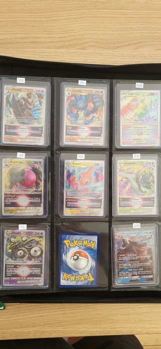 Cartas de Pokémon Originais Raras Vstar e Vmax