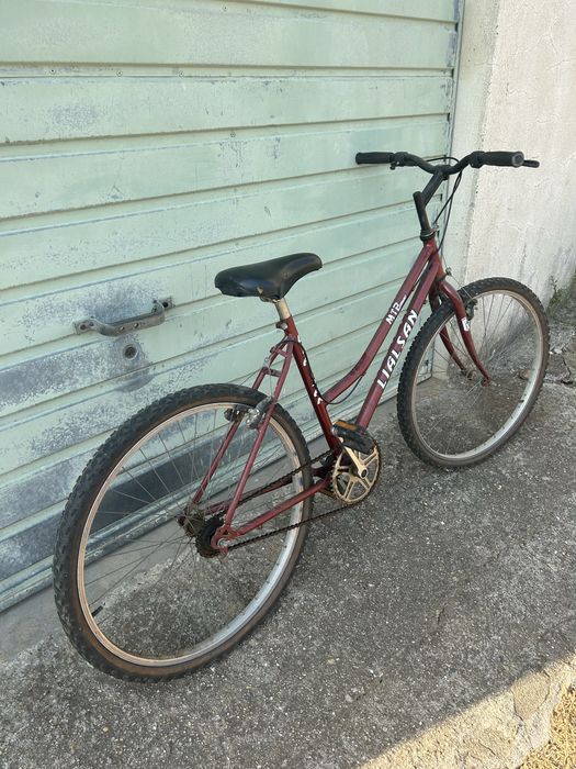 Bicicleta roda 26 bordeaux