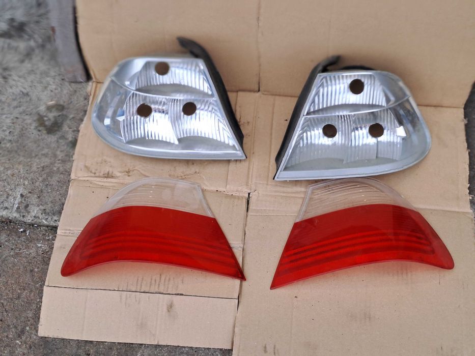 Bmw e46 coupe lampy tył tylne do naprawy  lampa lewa prawa