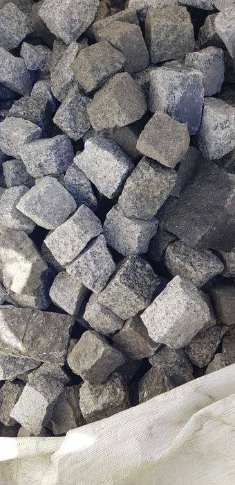 Kostka granitowa szara 4/6