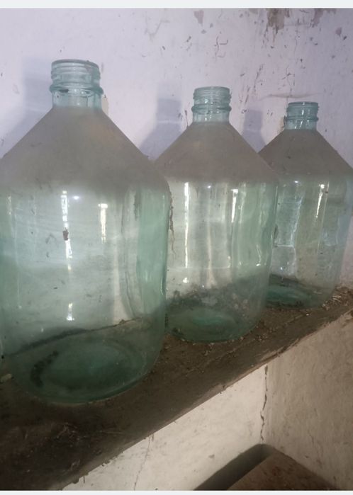 Бутилі скляні 20 літрові