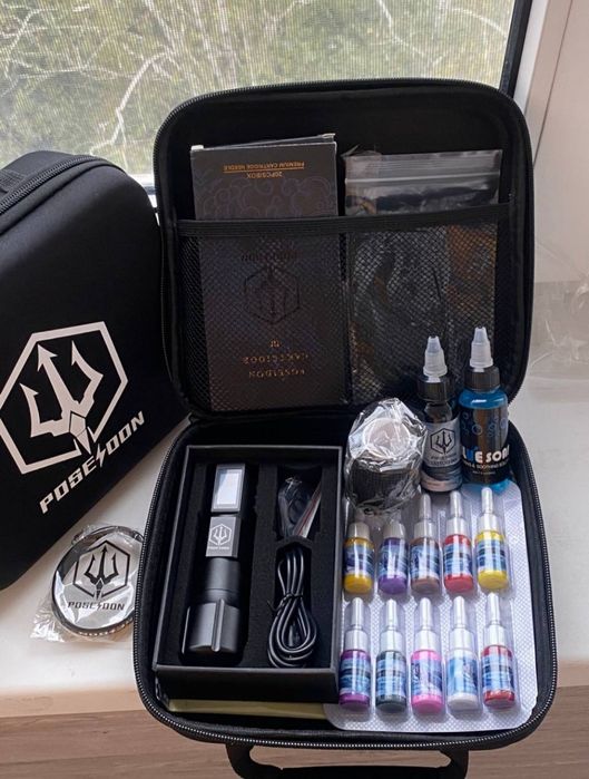 Без проводная тату машинка poseidon