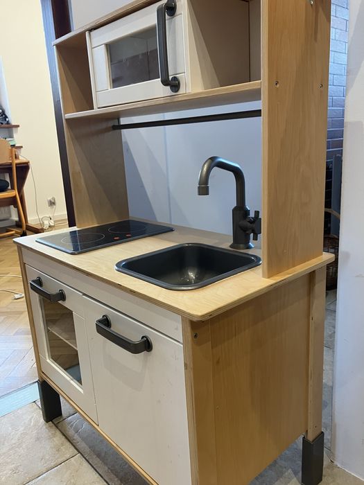Ikea DUKTIG kuchnia dla dzieci. Kuchenka drewnia a do zabawy