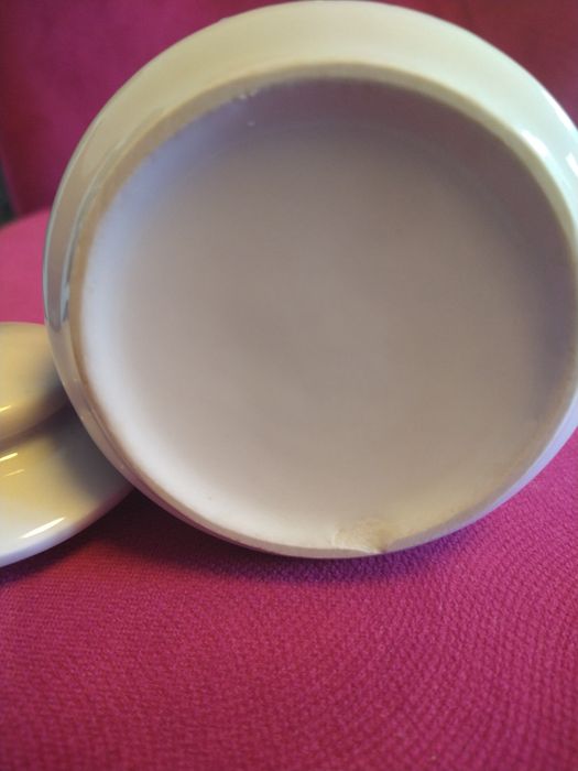 Cukiernica ceramiczna fajans PRL