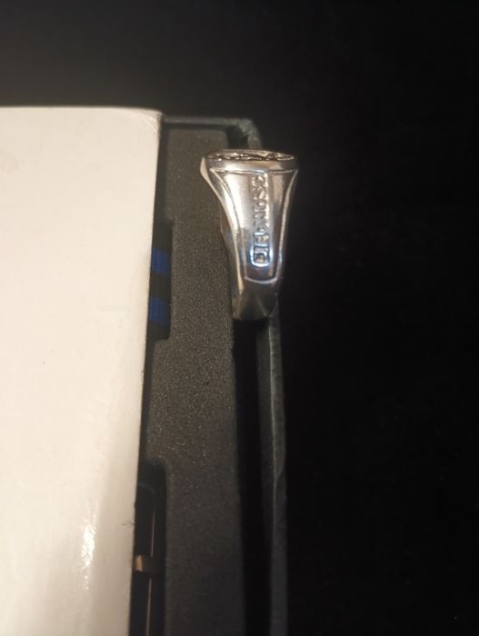 Srebrny sygnet męski