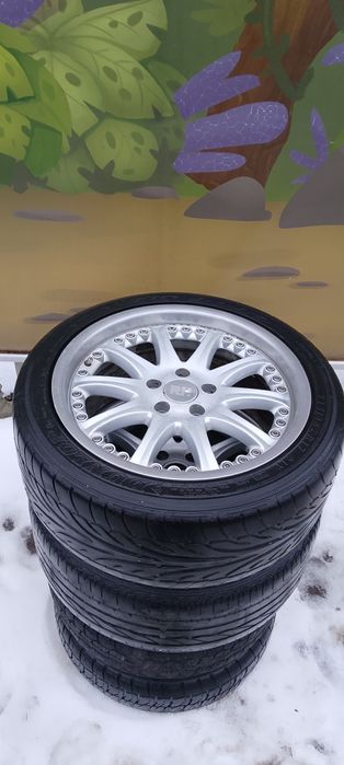 Оригінальні диски титани R 17 колеса шини резина 5/110