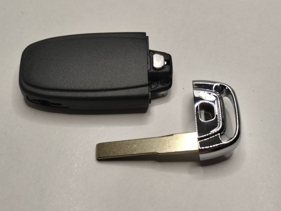 Capa Carcaça Chave Audi A4 B8 A5 8T A6 C7 Q5 8R A7 A8 Comando Caixa 3 Botões Smart Key Inteligente Lamina Virgem Novo