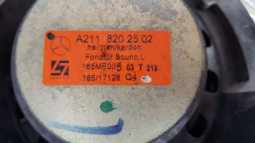 Mercedes W211 Harman Kardon Głośniki Zestaw komplet