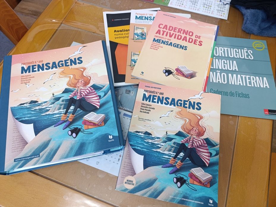 Manual de português 8 ano Mensagens