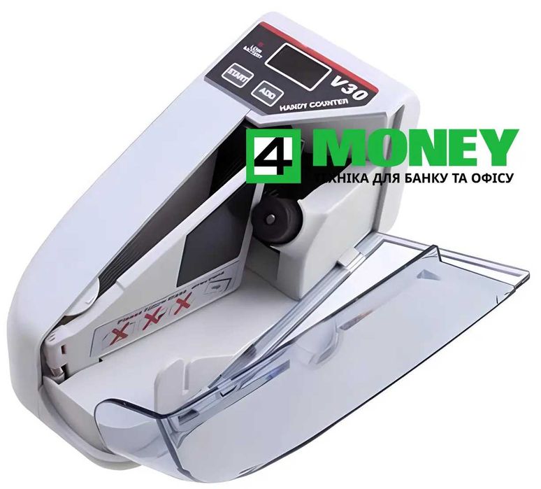 Портативный Счетчик Купюр Bcash V30-01PRO Пересчет Банкнот Валют Днепр