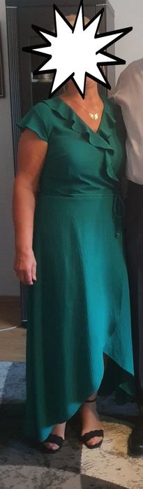 Sukienka maxi 42 zielony