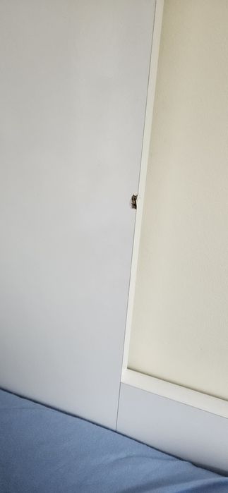 Łóżko pietrowe black red white białe