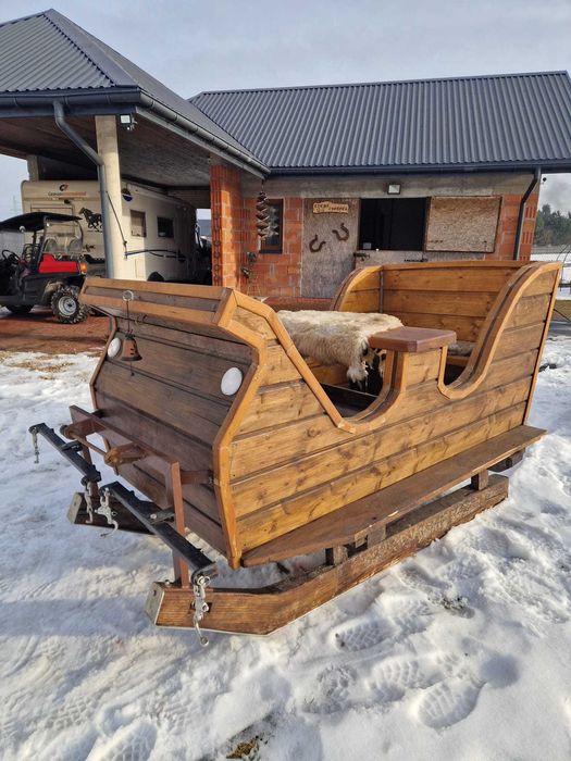 Sanie konne w wersji pudełko