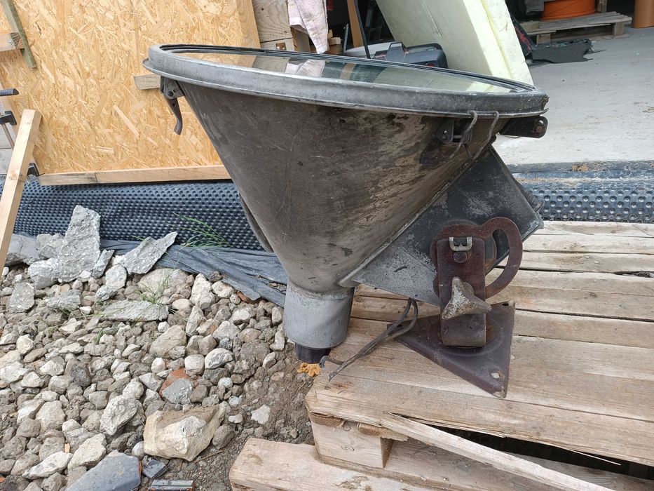 Lampa przemysłowa PRL