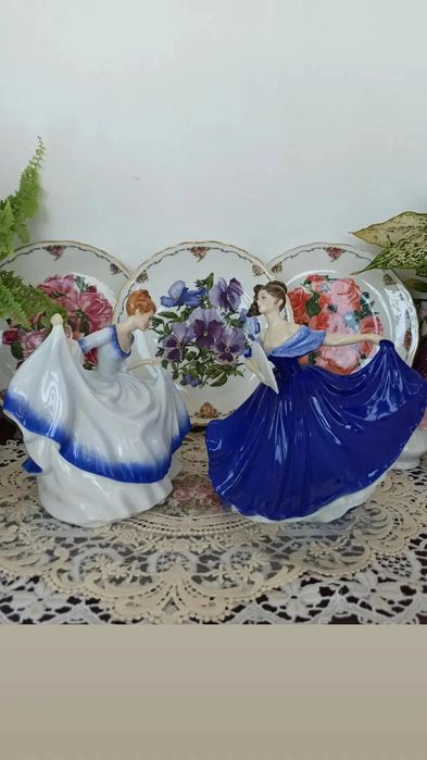 Подарок  флакон статуэтка дама винтаж шкатулка  чашка балерина