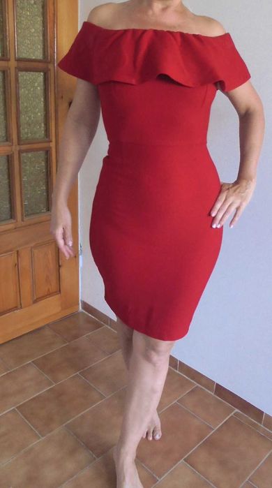 Sukienka czerwona rozm S