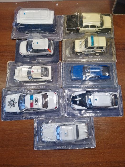 Полицейские машины мира Deagostini 1:43