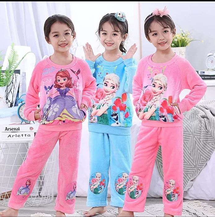 Піжама для дівчинки тепла