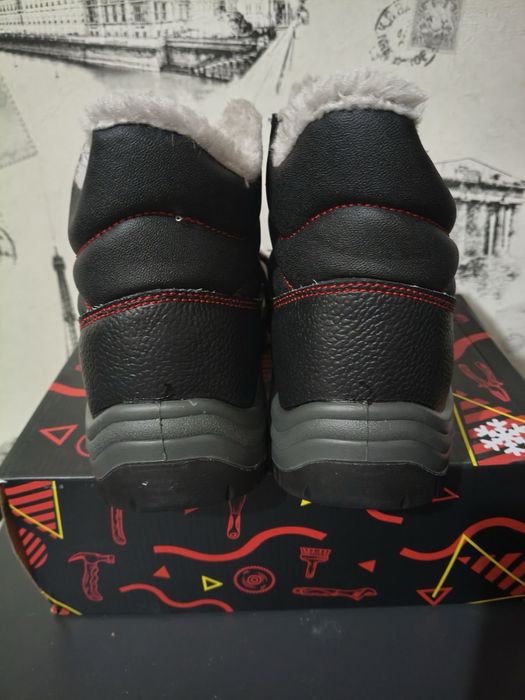 Черевики шкіряні утеплені робочі