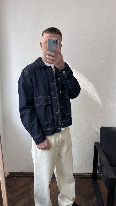 NEW !Чоловіча джинсова куртка PULL&BEAR