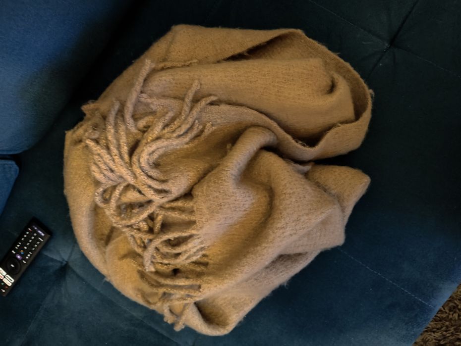 Szal mega gruby damski