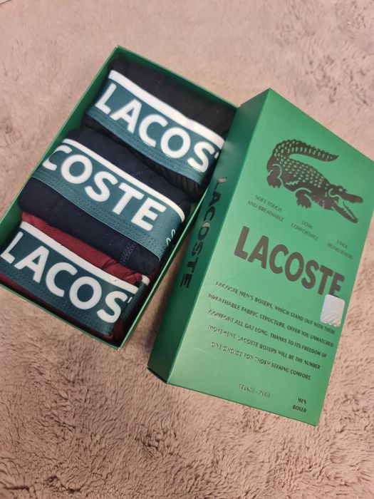 Bokserki lacoste L XL xxl