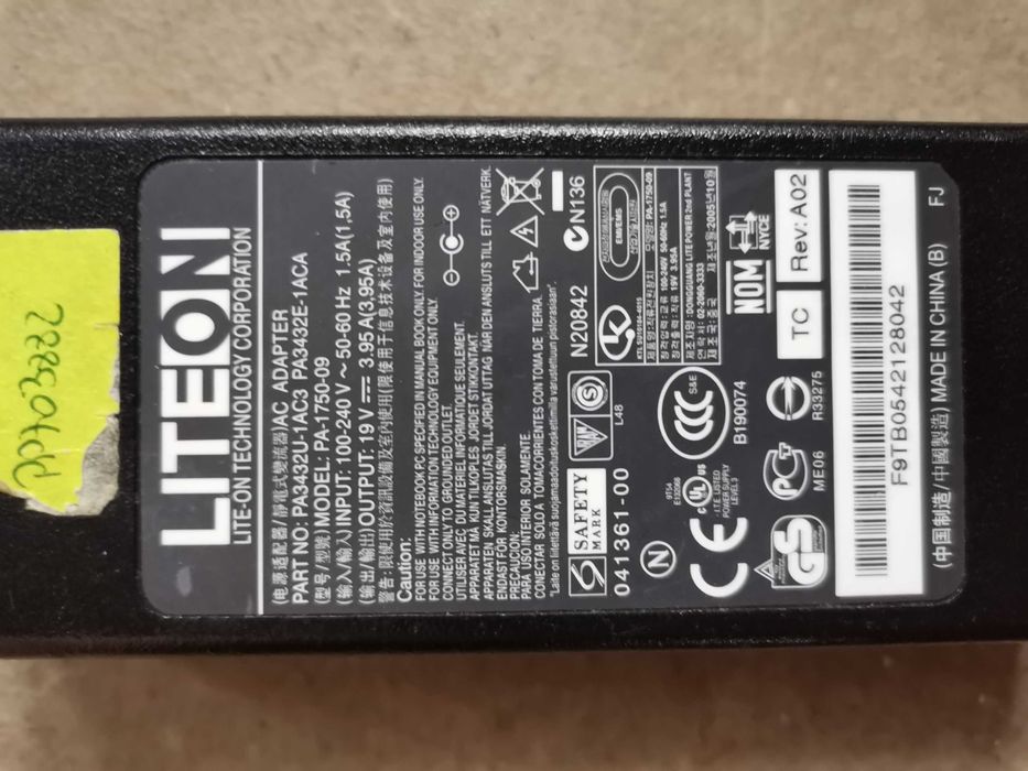 Zasilacze do laptopów HP, Panasonic, Modecom, Trust, Tracer, FSP, APD