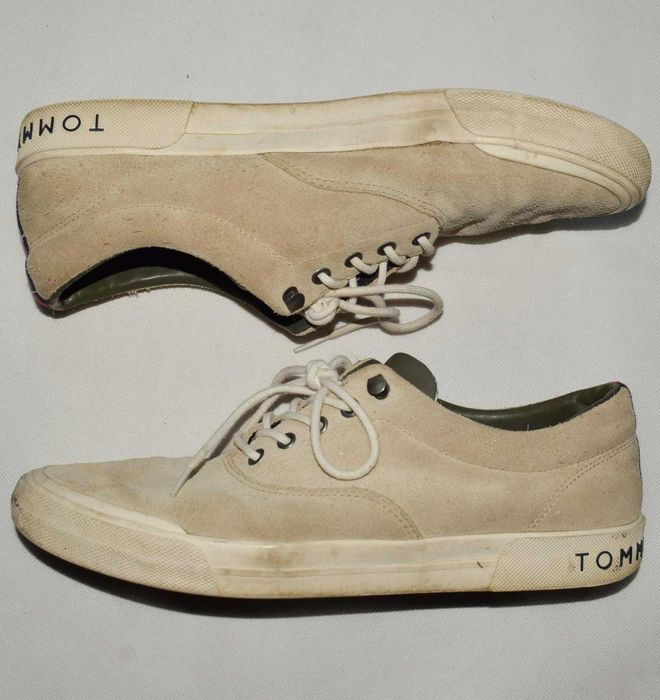 Tommy Hilfiger buty trampki zamszowe korkowa wkładka 44