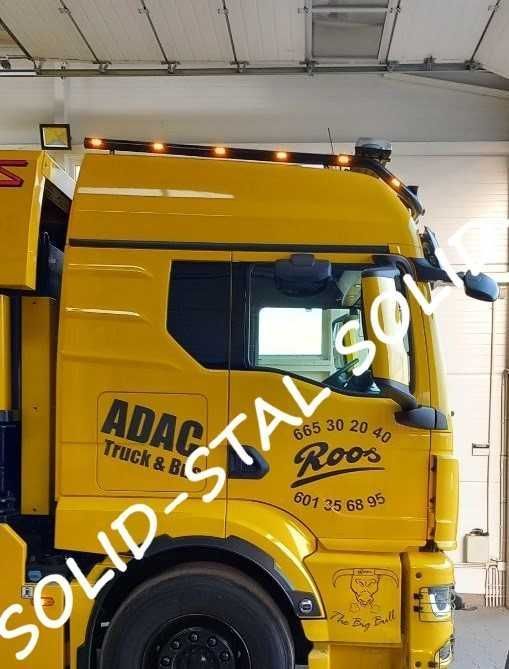 Orurowanie GÓRNE / SCHODZĄCE Man Tgx Gx Nowy Model Stal Nierdzewna!