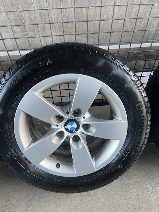 Felgi alufelgi koła opony 225/55 R16 bmw e60 e61 orginał