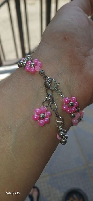 Pulseiras de flores