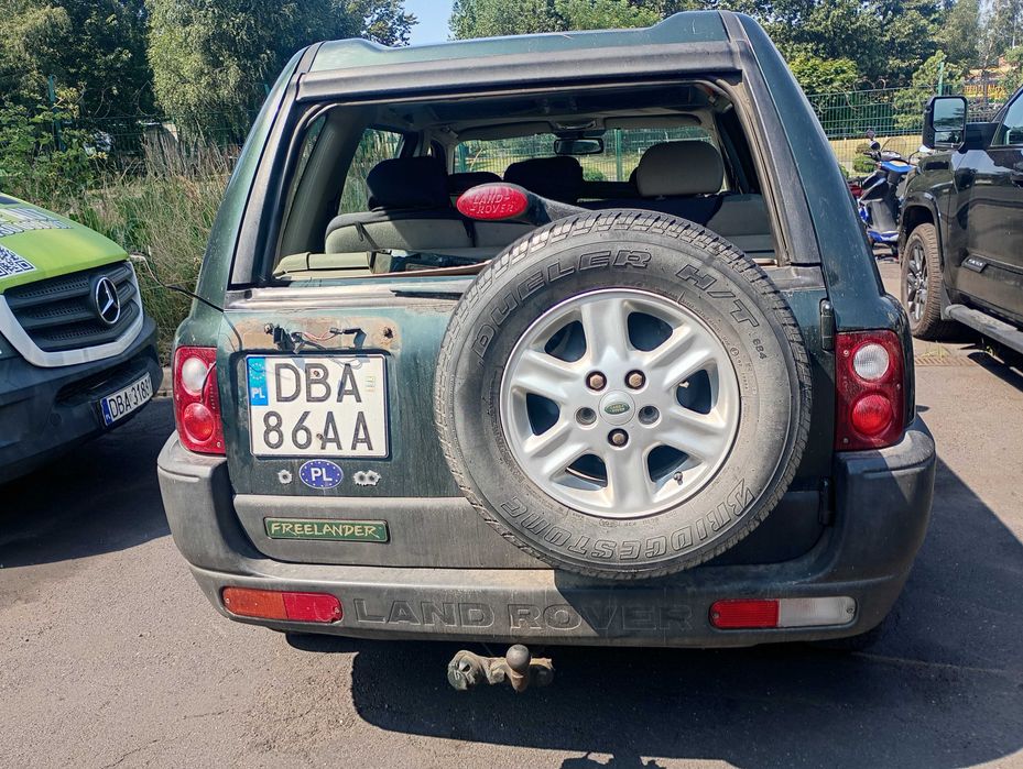 Land Rover Freelander 1,8 mechanizm szyb przednich, części transport FV dostawa