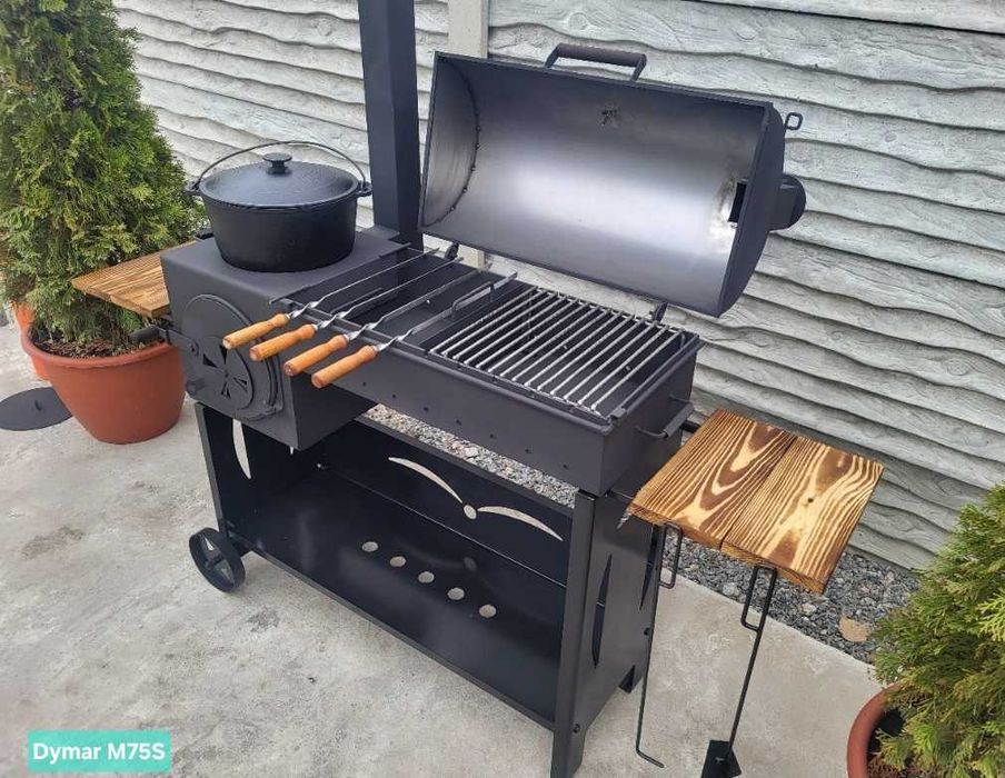 • 5мм! • Гарантія! • Не Поведе! • Мангал Коптильня с Барбекю, Гриль