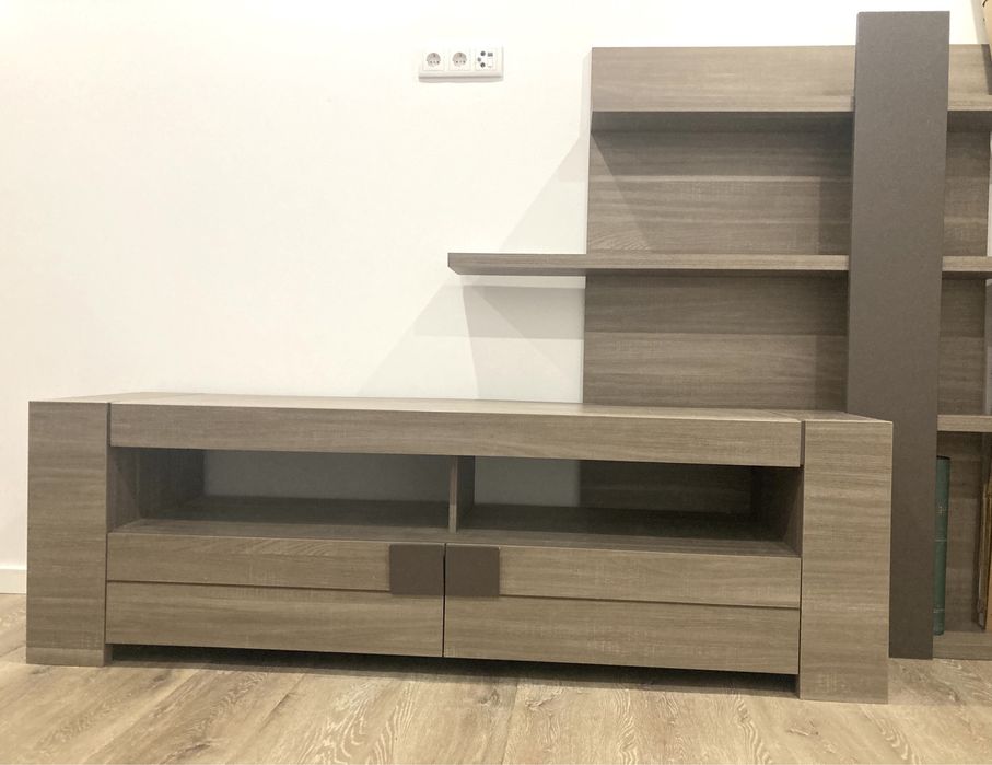 Móvel tv e multimedia com estante - Conforama