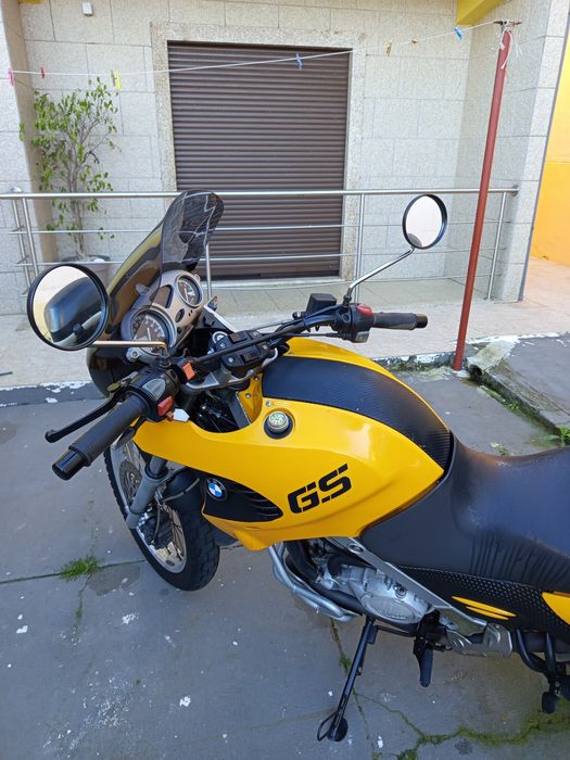 BMW f650gs troco por carro