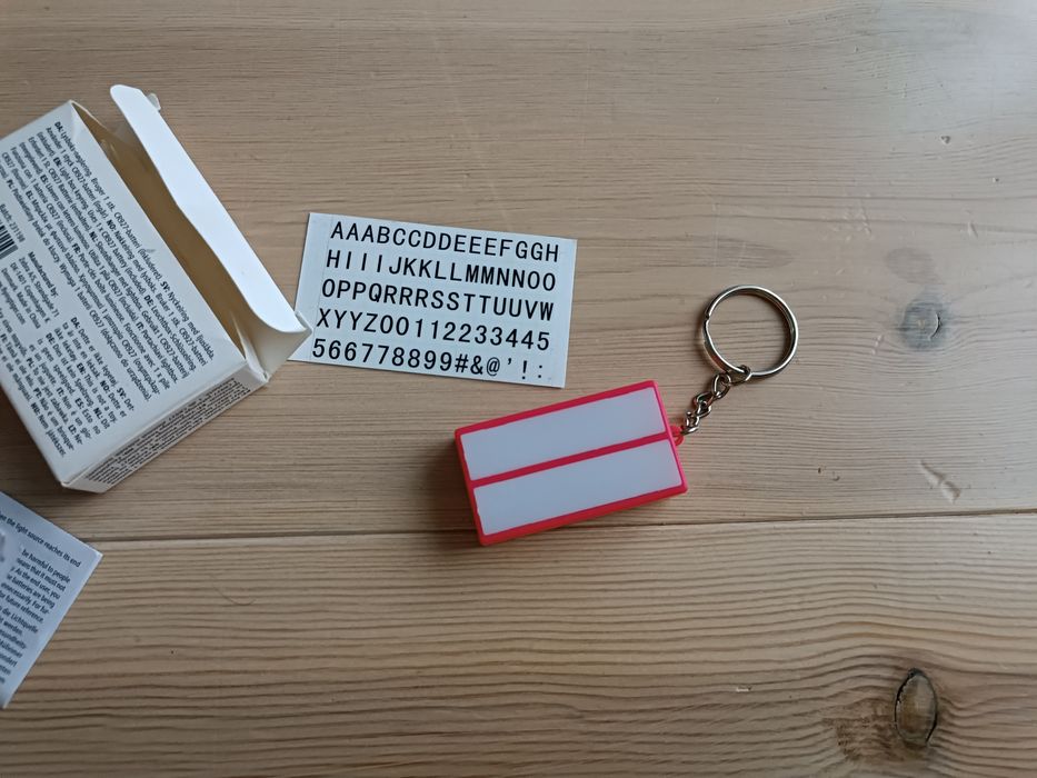 Podświetlany brelok do kluczy