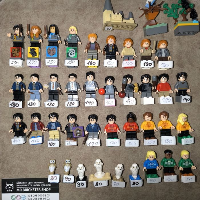 Фигурки Лего Lego Гарри Поттер Дамблдор Волан де Морт Снейп Гермиона