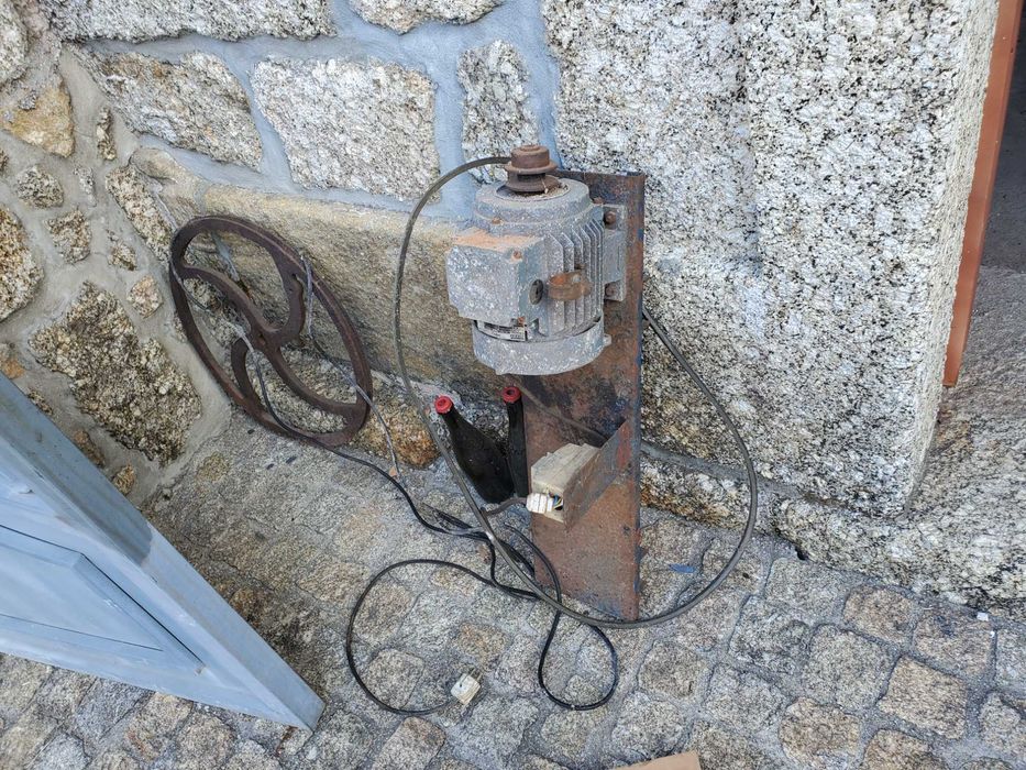 Prensa e Relador de uvas com motor