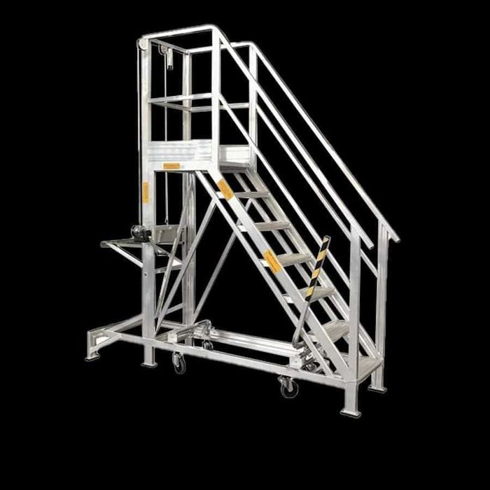 Torres de andaime, escadas, e escadotes