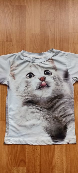 Футболка з котом