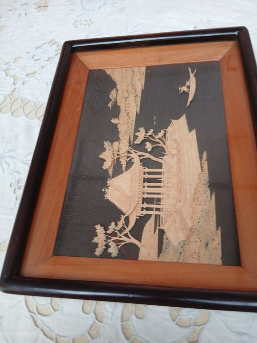 Quadro japones vintage