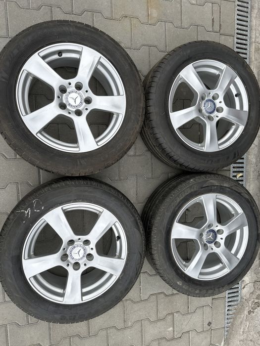 7,5j x 16" et45 mercedes 5x112 225/55r16 lato