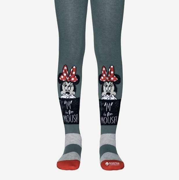 Колготы Conte, Конте котон Disney Minnie Mouse серые 150-152 р-р