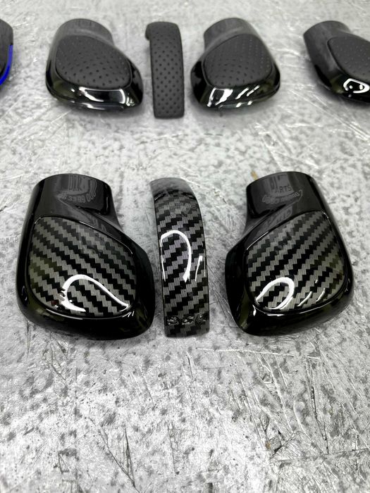Накладки на селектор DSG Aisin Volkswagen CARBON PIANO BLACK АНТИХРОМ