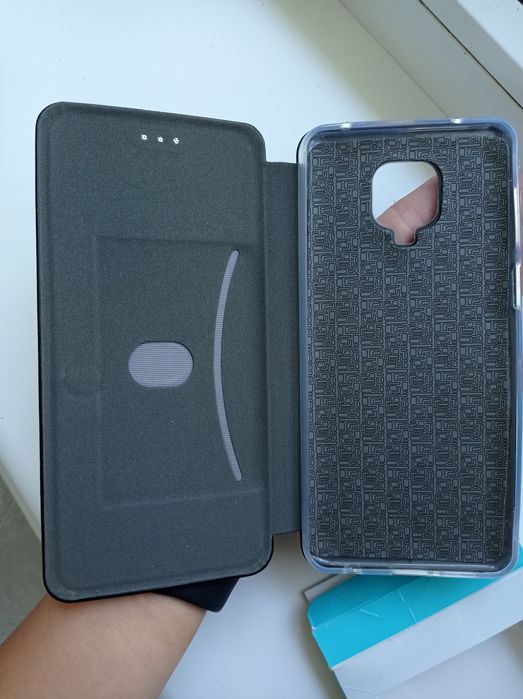 Чохол книжка на Redmi note 9 pro еко шкіра