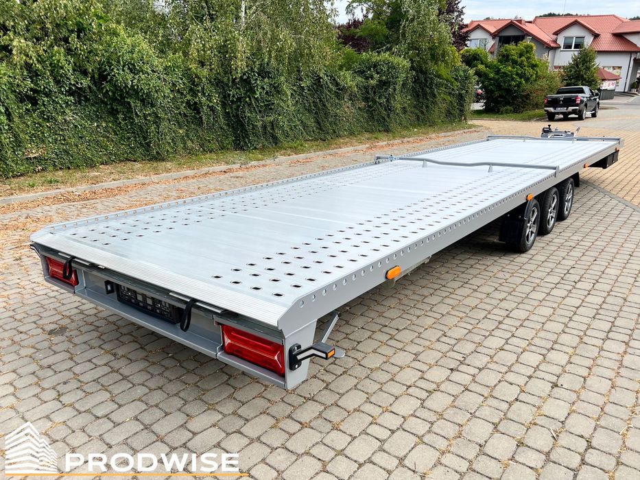 Laweta przyczepa (na 2 auta) 8,5m x 2,1m (szer: 2,2-2,5 różne wymiary)