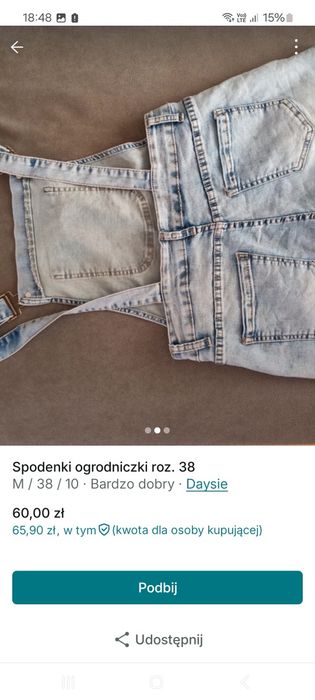 Ogrodniczki roz. M
